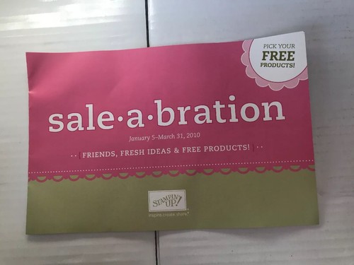 Stampin' Up! 2010 Occasions Mini Catalog And Sale-A-Bration Catalogs
