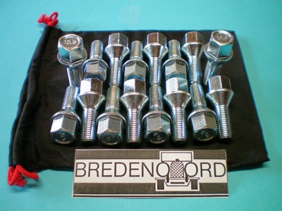 16 Radschrauben für Alufelgen  Opel  Adam  Agila  Astra   Combo  Corsa  Meriva 