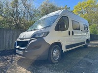 Peugeot Boxer 2 berth, 4 seat belt campervan
