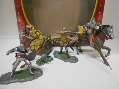 FORCES OF VALOR KNIGHTS OF THE 100 YEARS WAR SET 3-FIG 23003 UNIMAX 1:32