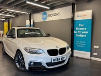 2014 BMW 2 Series 2.0 220d M Sport Euro 6 (s/s) 2dr COUPE Diesel Manual