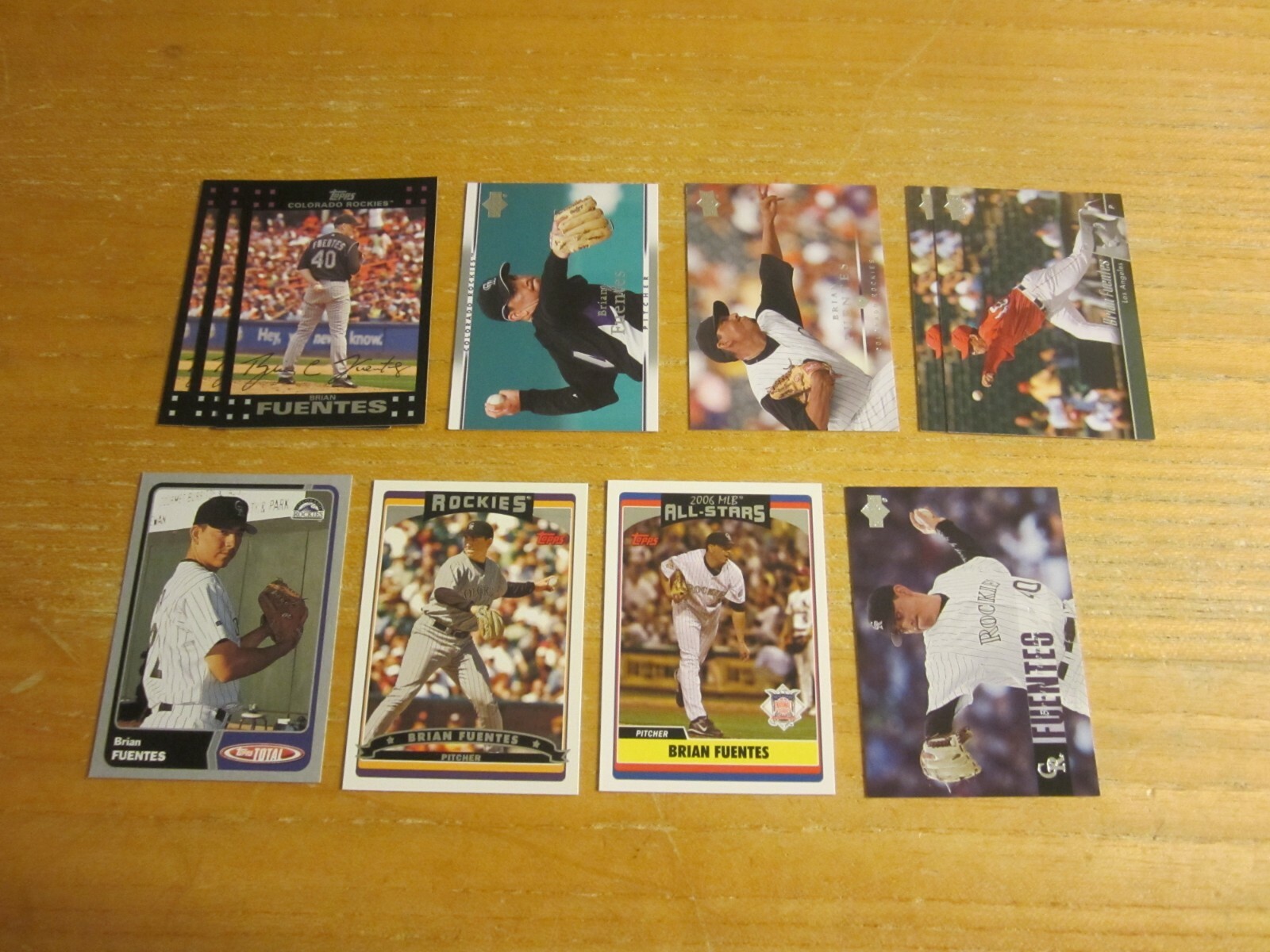 Brian Fuentes Lot of 11 Trading Cards w/1 INSERT MLB Brian Fuentes Lot of 11 Trading Cards w/1 INSERT MLB