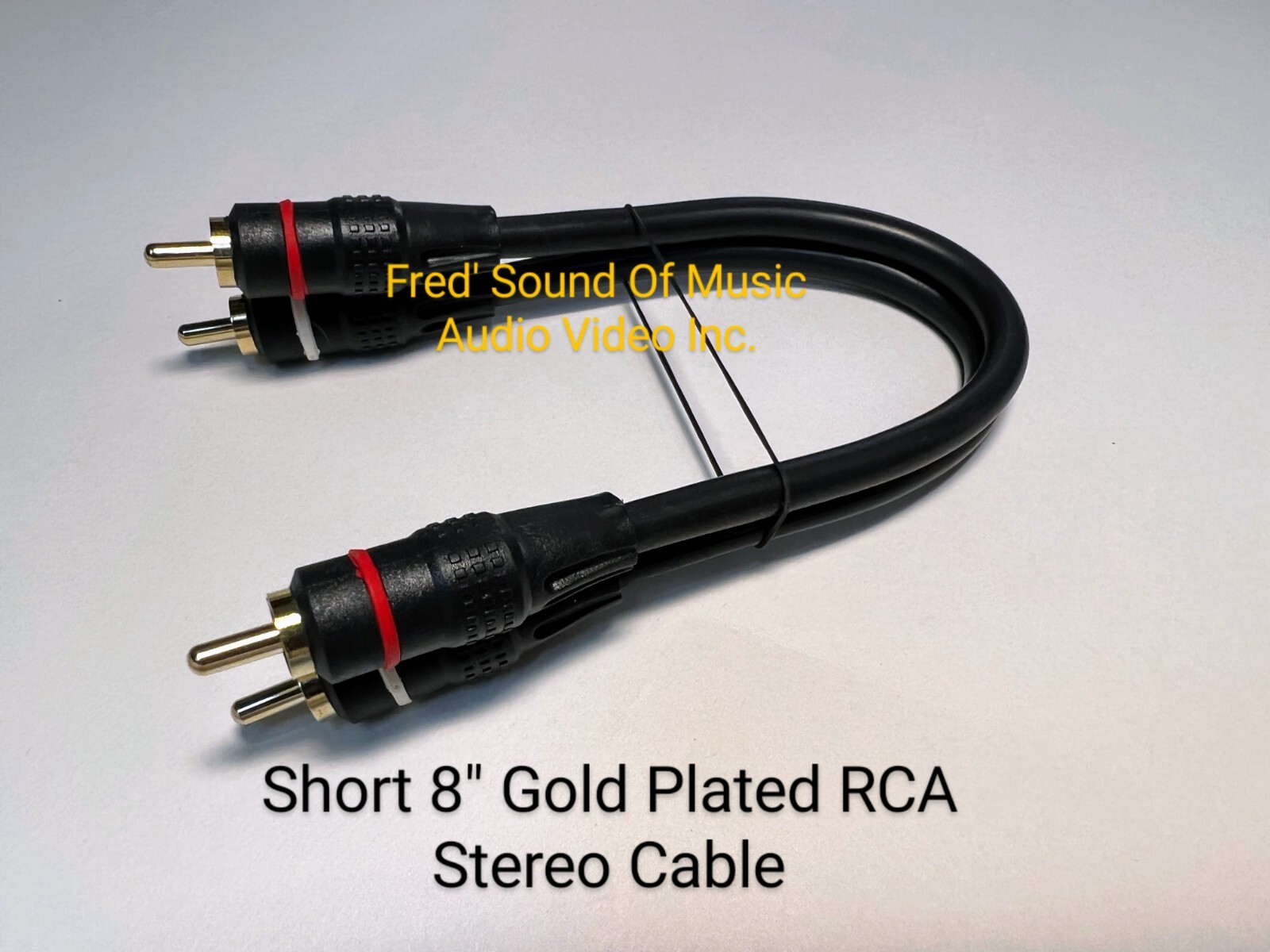 ★新品　GOLDMUND RCA CABLE 　RCA　高級ケーブル　１ｍペア GOLDMUND ゴールドムンド /RCAケーブル1.0m（ペア）/SR IC CABLE
