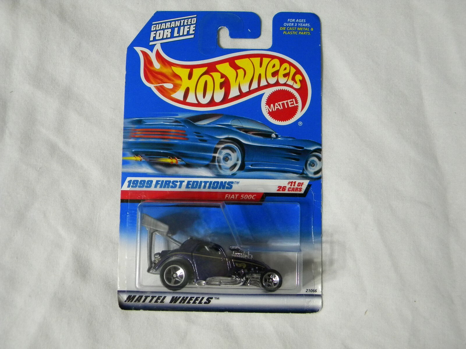 Hot Wheels 1999 First Editions Car #11 of 26 cars - Fiat