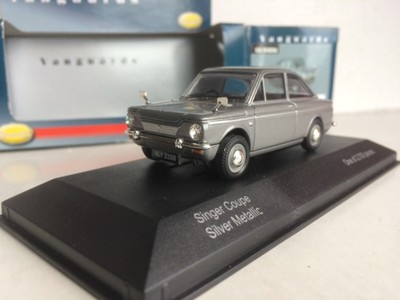 Vanguards 1:43 Singer Coupe in Silver Metallic VA04006