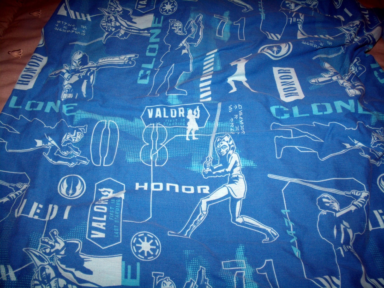 star wars twin sheets clone war one flat one fitted