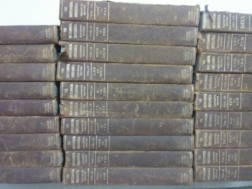 Rare Vintage Encyclopedia Britannica Eleventh Edition 1910-11 Leather 29 Vols.