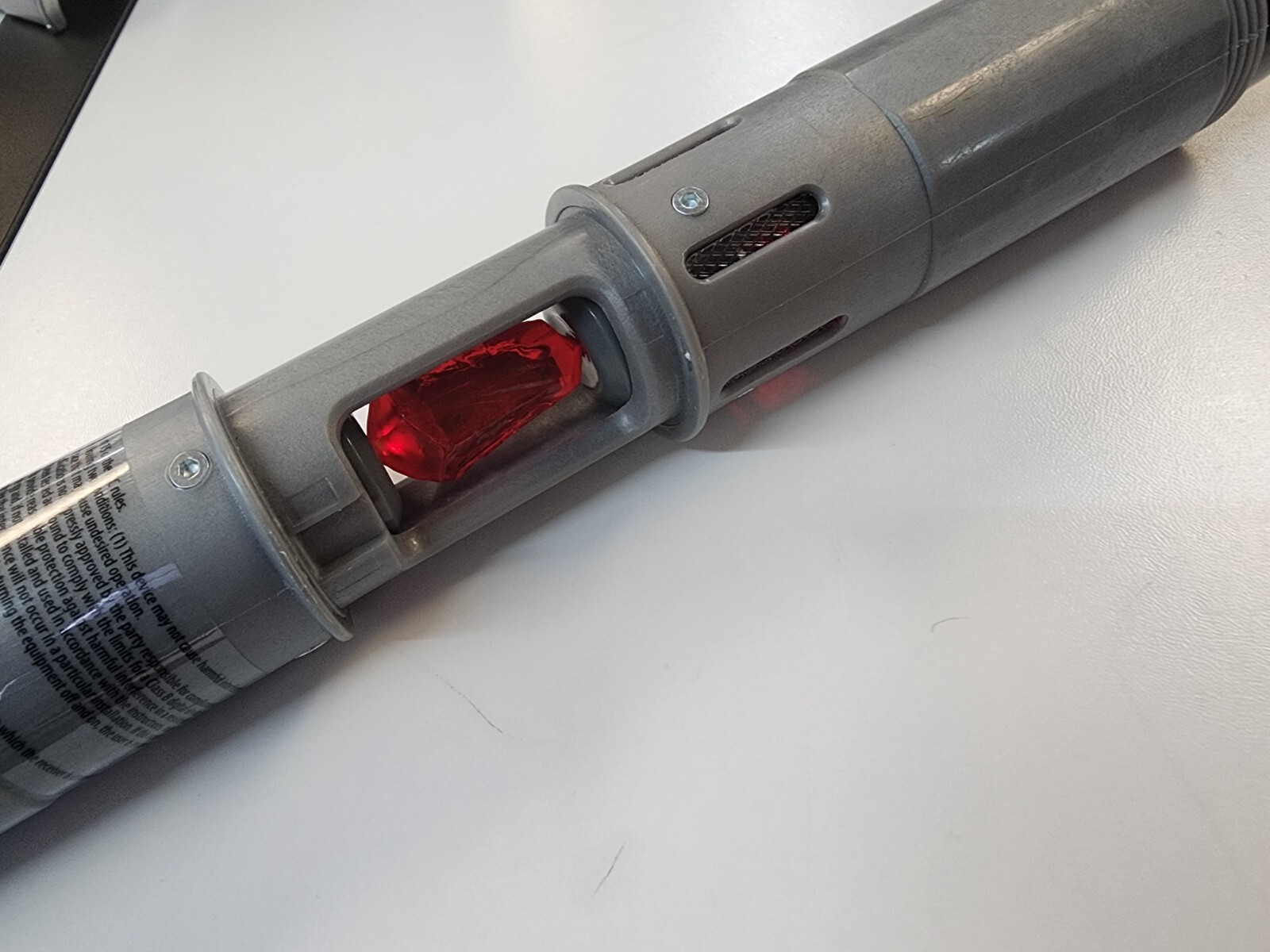 Star Wars Galaxy's Edge Red Kyber Crystal Savi's Workshop Holocron Lightsaber