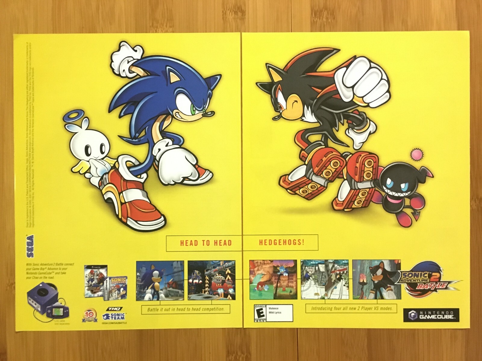 ソニックアドベンチャー2　ポスター③ Yahoo!オークション -「ソニックアドベンチャー poster」の落札
