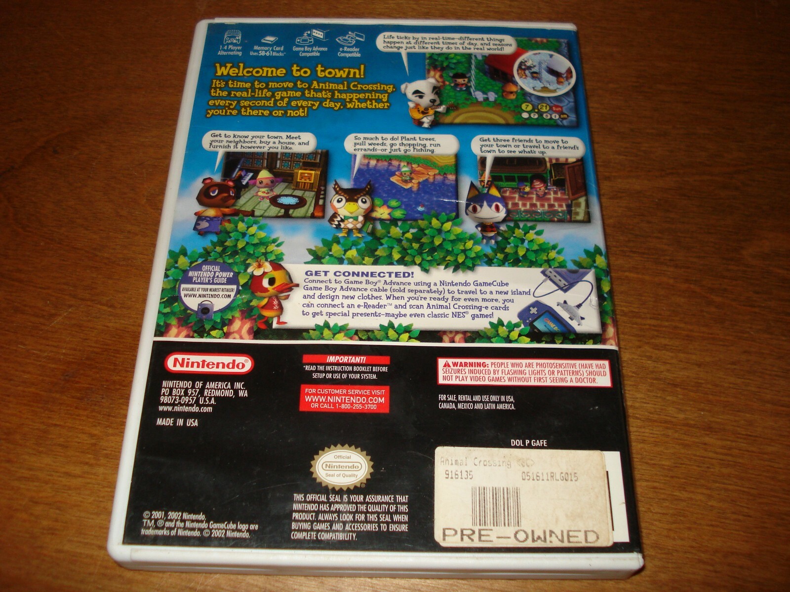 Animal Crossing (Nintendo GameCube, 2002)