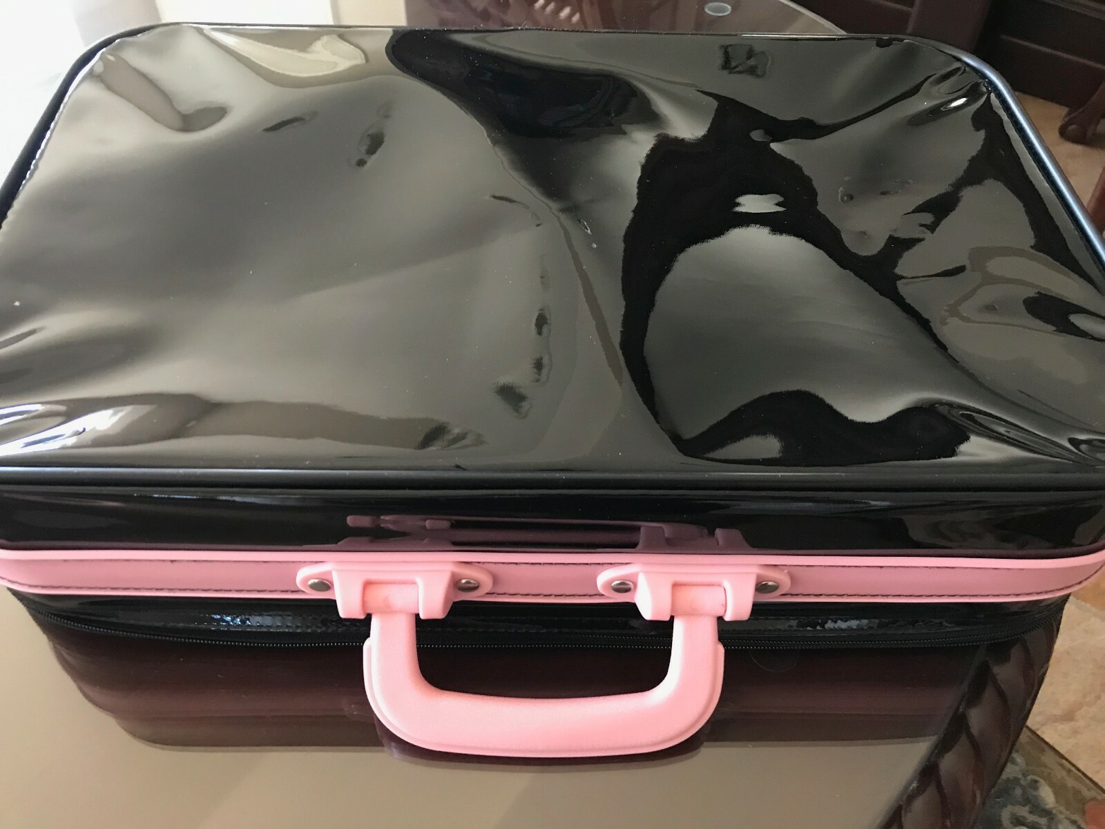 Girls Pink/Black Dance Ballet Jazz  Bag Suitcase