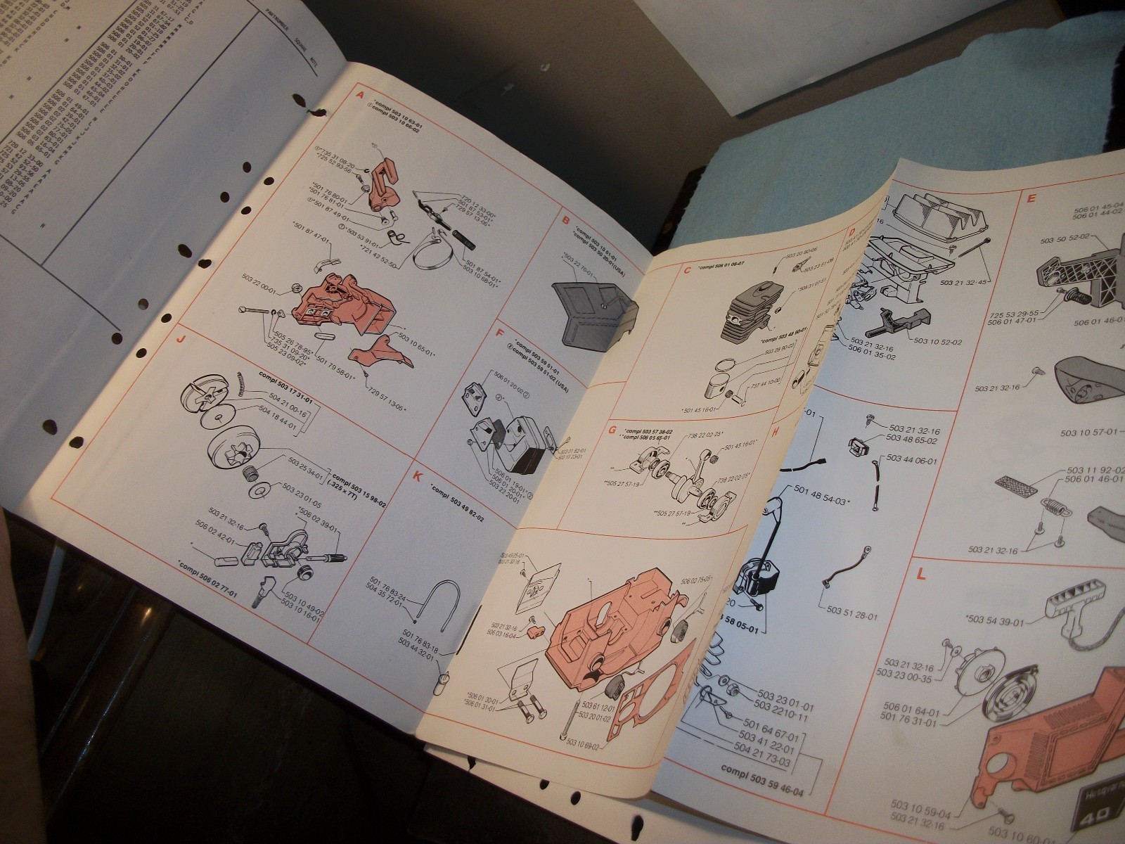 HUSQVARNA 40 CHAINSAW 
