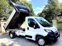 2022 PEUGEOT BOXER 2.2HDI 335 140BHP L2 TIPPER / ALLOY BODY / ONLY 27 000 MILES