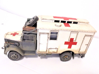 GERMAN  OPEL BLITZ FIELD AMBULANCE WS258  KING COUNTRY