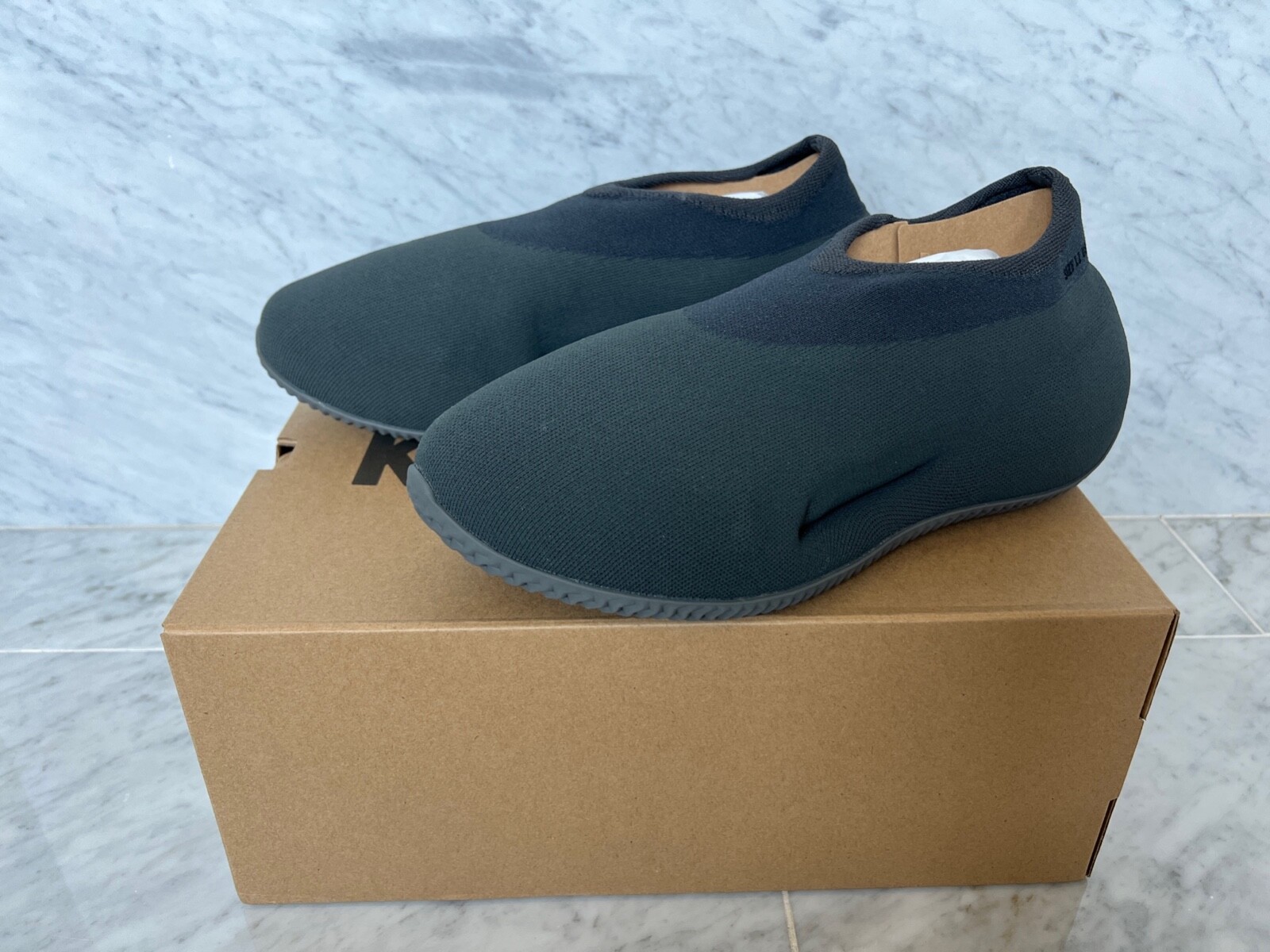 [ADIDAS] YZY KNIT RNR IE1663 ☆ NEW Adidas Yeezy Knit RNR Stone Onyx Black YZY IE1663 Men's