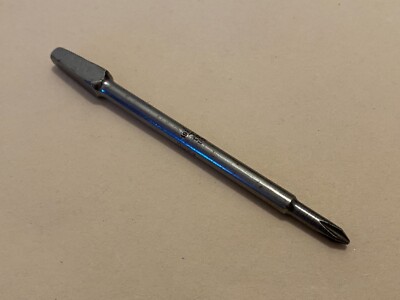 NOS - STANLEY No. 261 - #1 POINT PHILLIPS AUGER BRACE SCREWDRIVER BIT -FREE SHIP