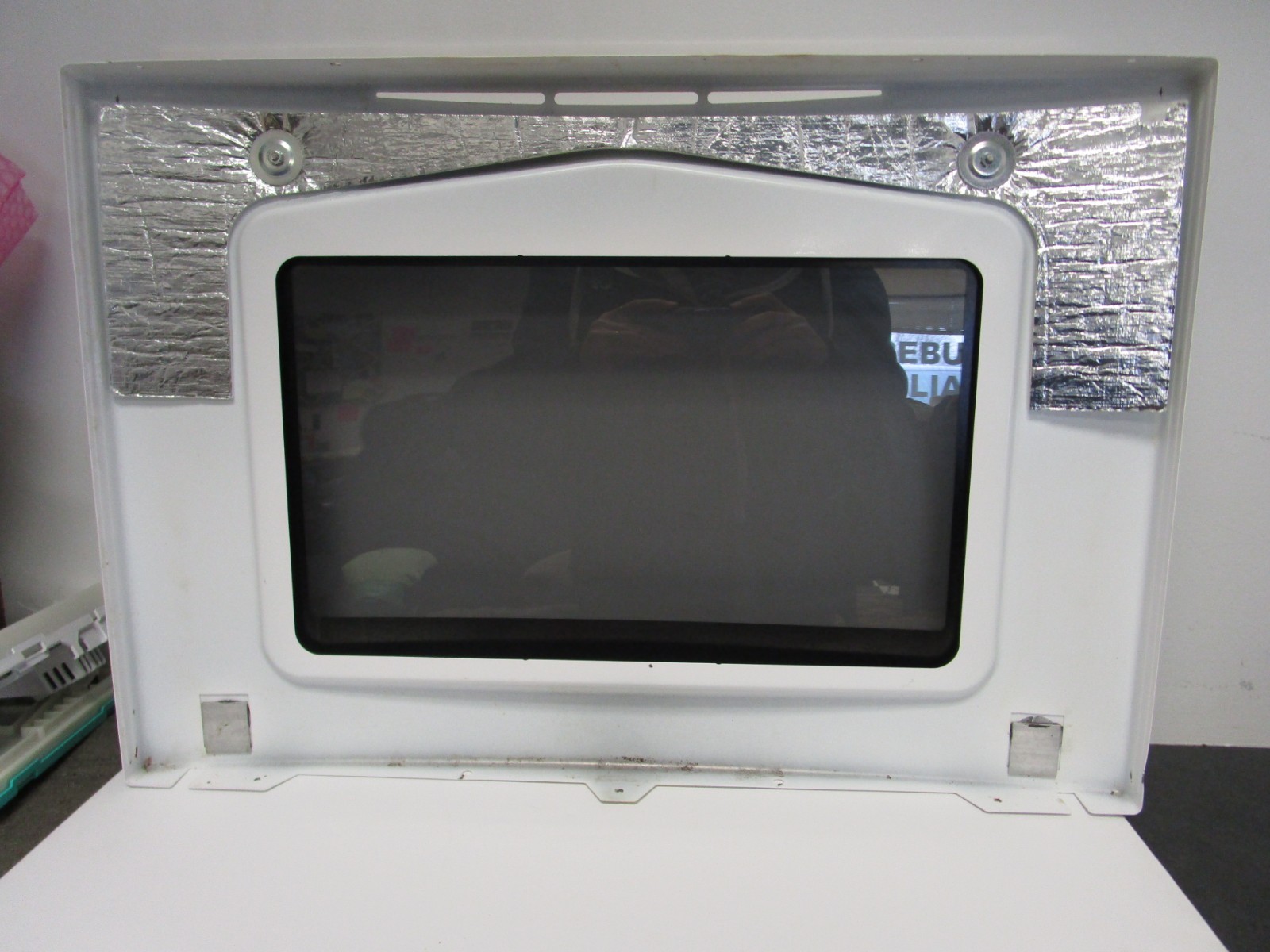 Jenn-Air Whirlpool Range Door Glass w/ Frame & Handle  74011510  74008625