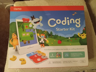 Osmo Coding Starter Kit for iPad 3 Learning Games Stem Toy-NEW SEALED