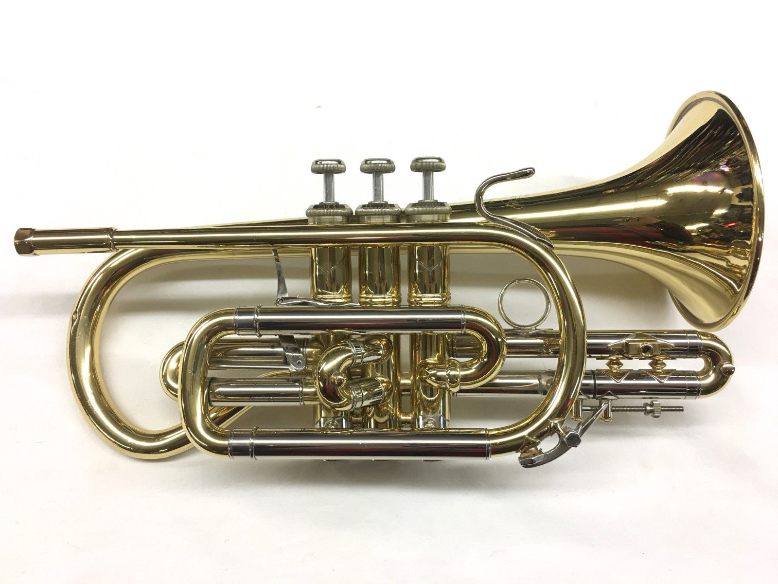 Bach Stradivarius Series Model 184 ML Shepard's Crook Cornet, Great Condition