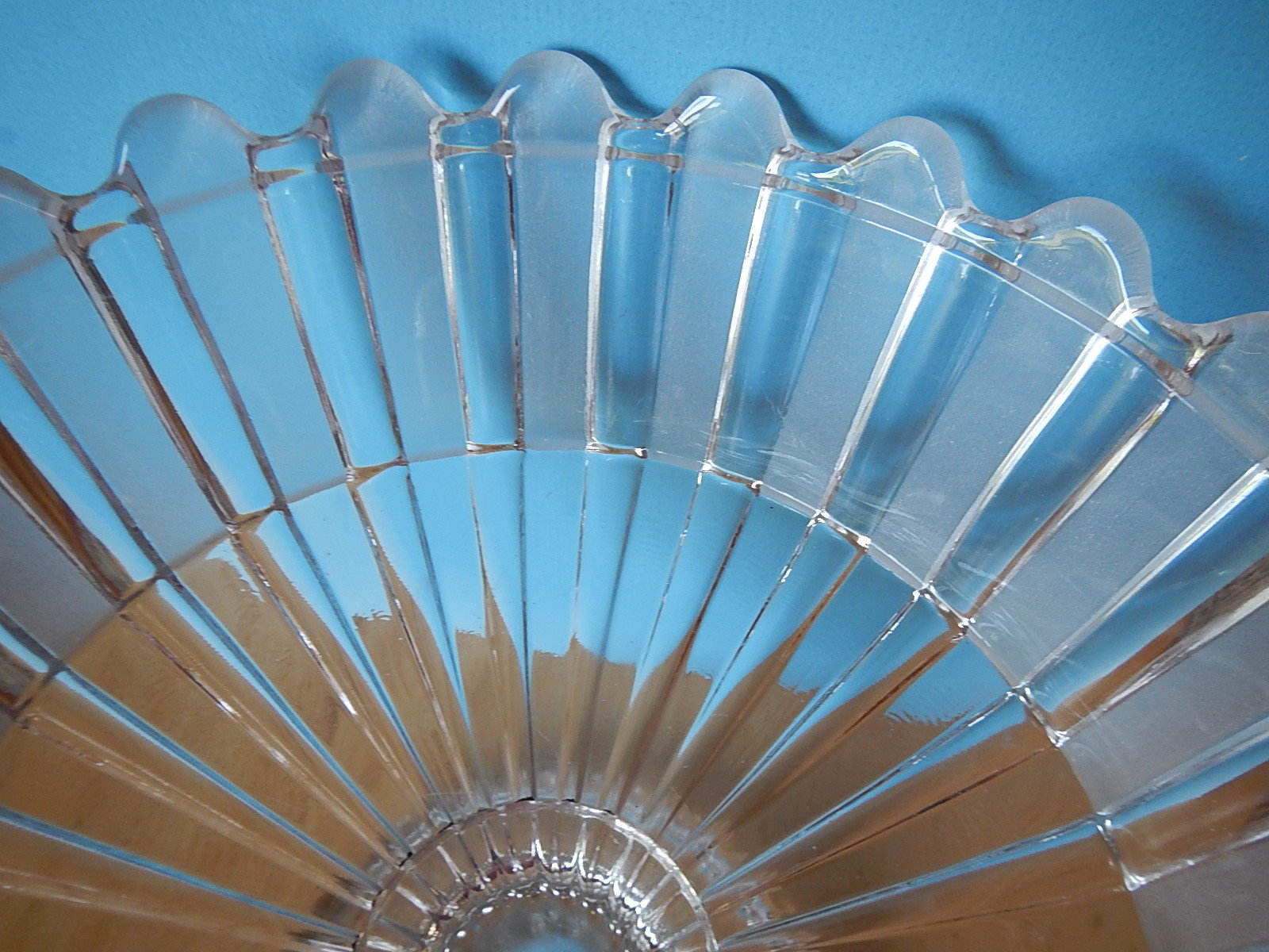 1870s EAPG Pattern  Bakewell Frosted Ribbon Rebecca/ Well 7.5