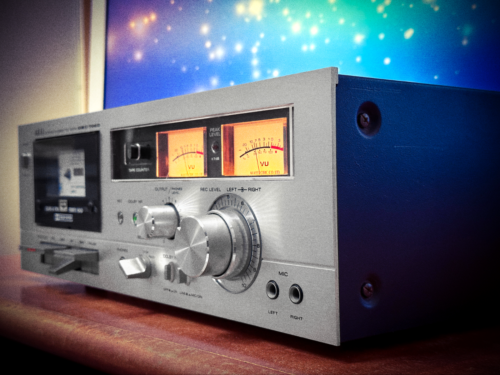 ポータブルプレーヤー Akai cassette deck gxc-706d AKAI GXC-706D - VINTAGE CASSETTE DECK WITH GREAT LOOKS