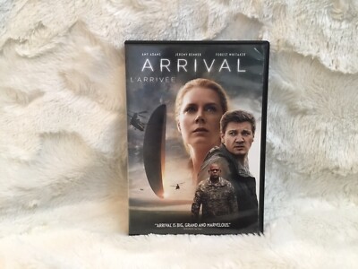 Arrival (DVD, 2017) - stars Adams & Renner - Tested Working CIB - Alien Contact