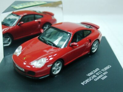 WOW EXTREMELY RARE Porsche 996 911 C4 3.6 BiTurbo 420HP Red 1:43 Vitesse-Spark