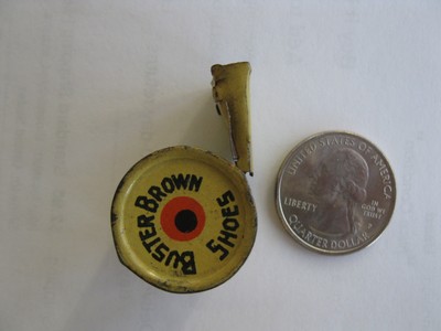 BUSTER BROWN SHOES TIN LITHOGRAPH WHISTLE