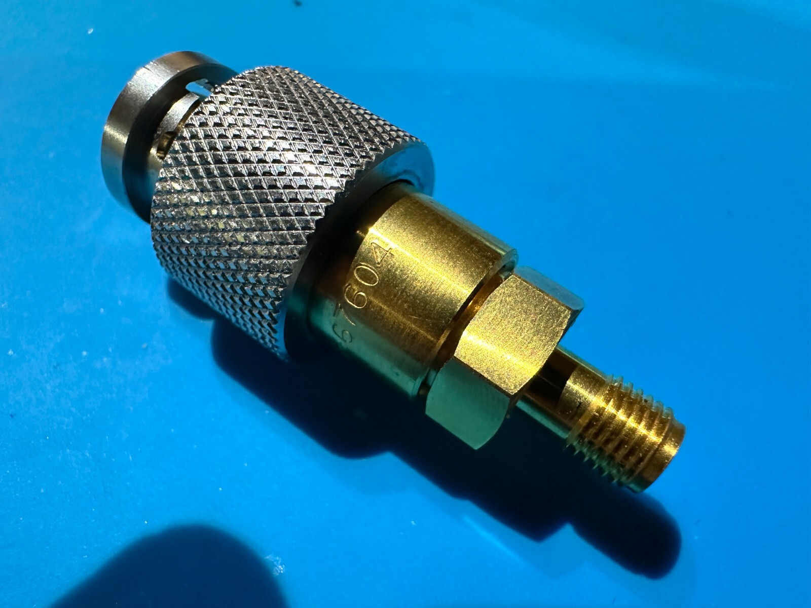 Agilent/Keysight 54855-67604 Adapter, BNC Male locking to Agilent/Keysight 54855-67604 Adapter, BNC Male locking to