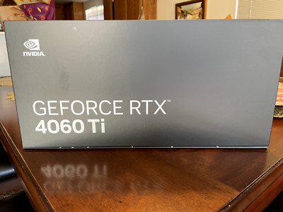 NVIDIA GeForce RTX 4060 Ti Founders Edition Graphics Card 8GB GDDR6X - Titanium