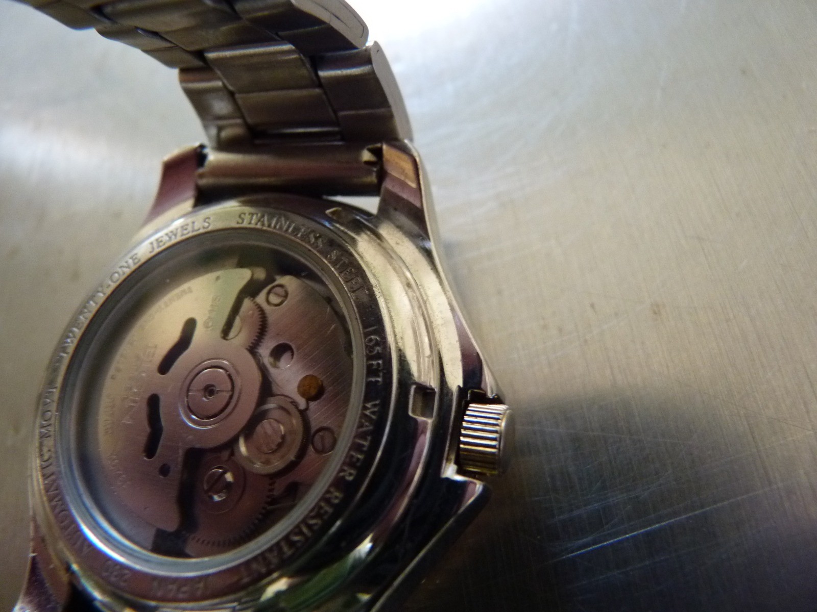 Vintage Watchmakers Elgin Automatic Divers Watch