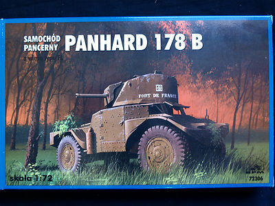 PANHARD 178 B ARMOURED CAR WITH FL TURRET RPM 72306 SCALE 1/72