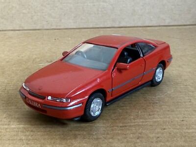 Gama Vauxhall Opel Calibra, 1:43 Scale, Die Cast, Red, Rare, Good Cond, Resto.