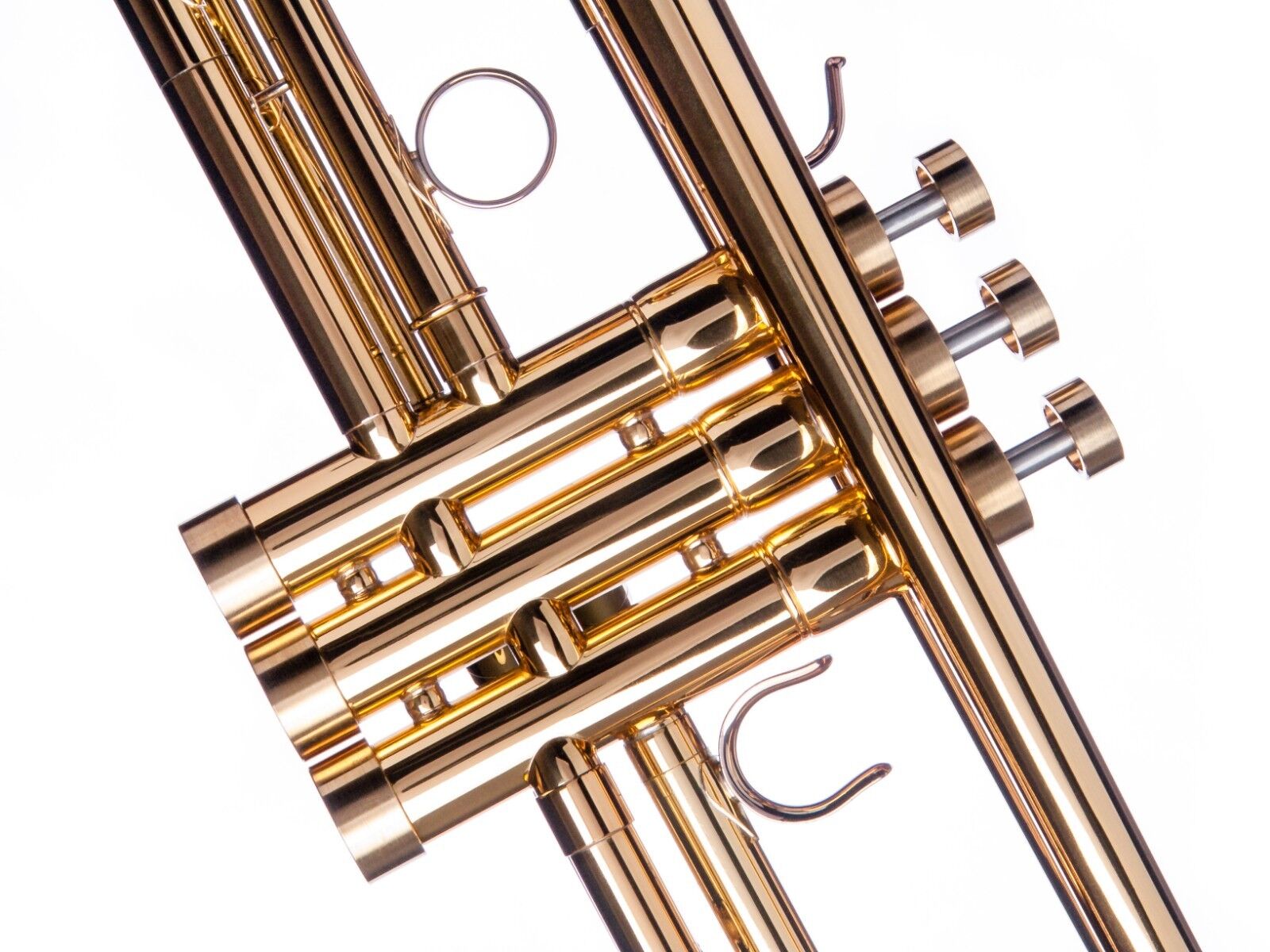 Yamaha Trumpet Trim Kit Medium Caps KGUBrass Raw Brass Yamaha Trumpet Trim Kit Medium Caps KGUBrass Raw Brass