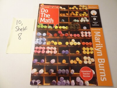 Scholastic Do the Math Marilyn Burns Fractions C Teacher Edition as Shown