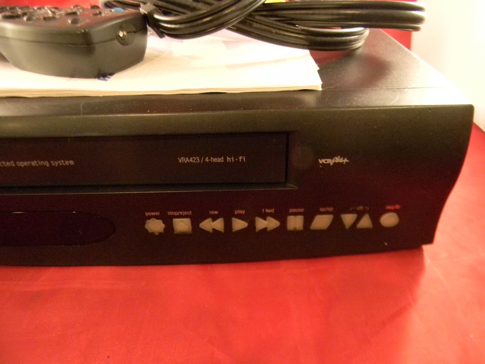 Zenith VRA423 4 Head Hi/Fi VCR L@@K!!!