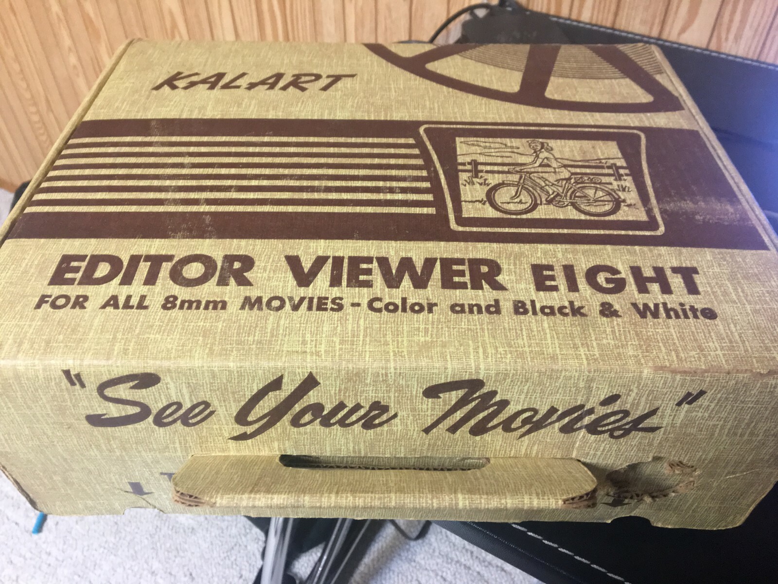 Vintage Kalart Editor Viewer 8 w/Original Box - Excellent Working Condition