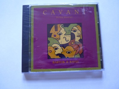 Bartok & Ravel: String Quartets - Cavani SQ SEALED 1994 Azica CD ACD-71202