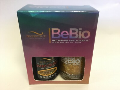 Bio Seaweed Gel - BeBio Matching Gel and Lacquer Set (2 x 15 mL/.5 fl oz)