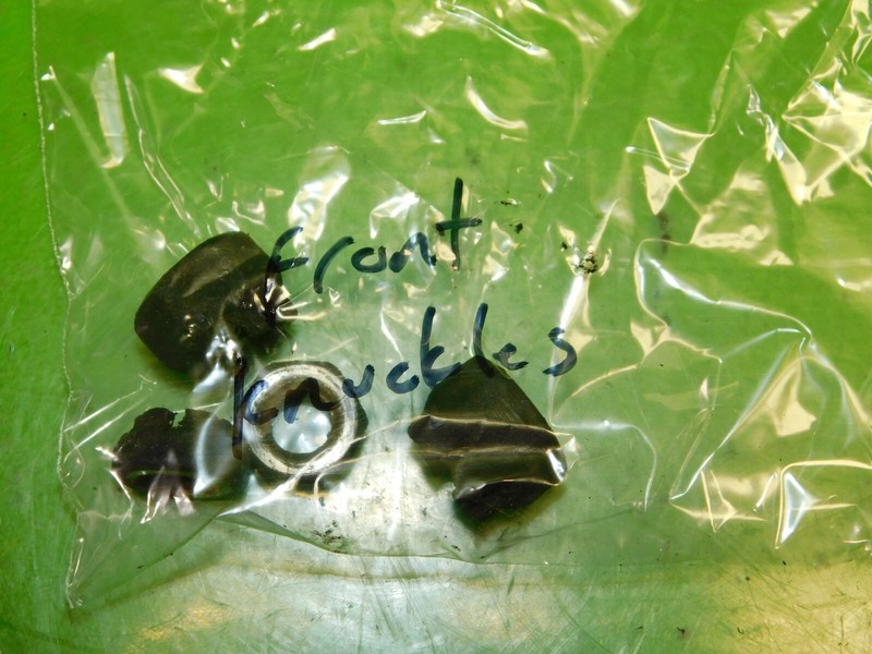 84-87 Civic CRX Si OEM front knuckles spindles mount nuts SET