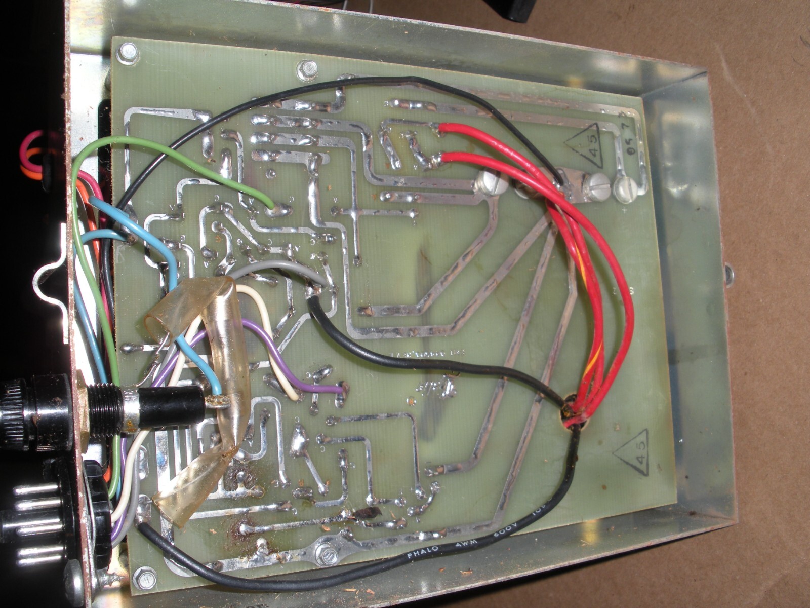 Hammond Organ Parts: Leslie Speaker power supply, amp & Trek II LCO-1A crossover