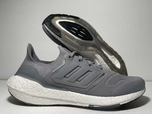 New adidas UltraBoost 22 Grey White Black GX5460 Men's Size