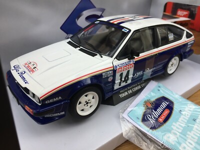 1:18 ALFA ROMEO GTV6 road rally car Rothmans SOLIDO 1802301 1802302 03 04 or 06