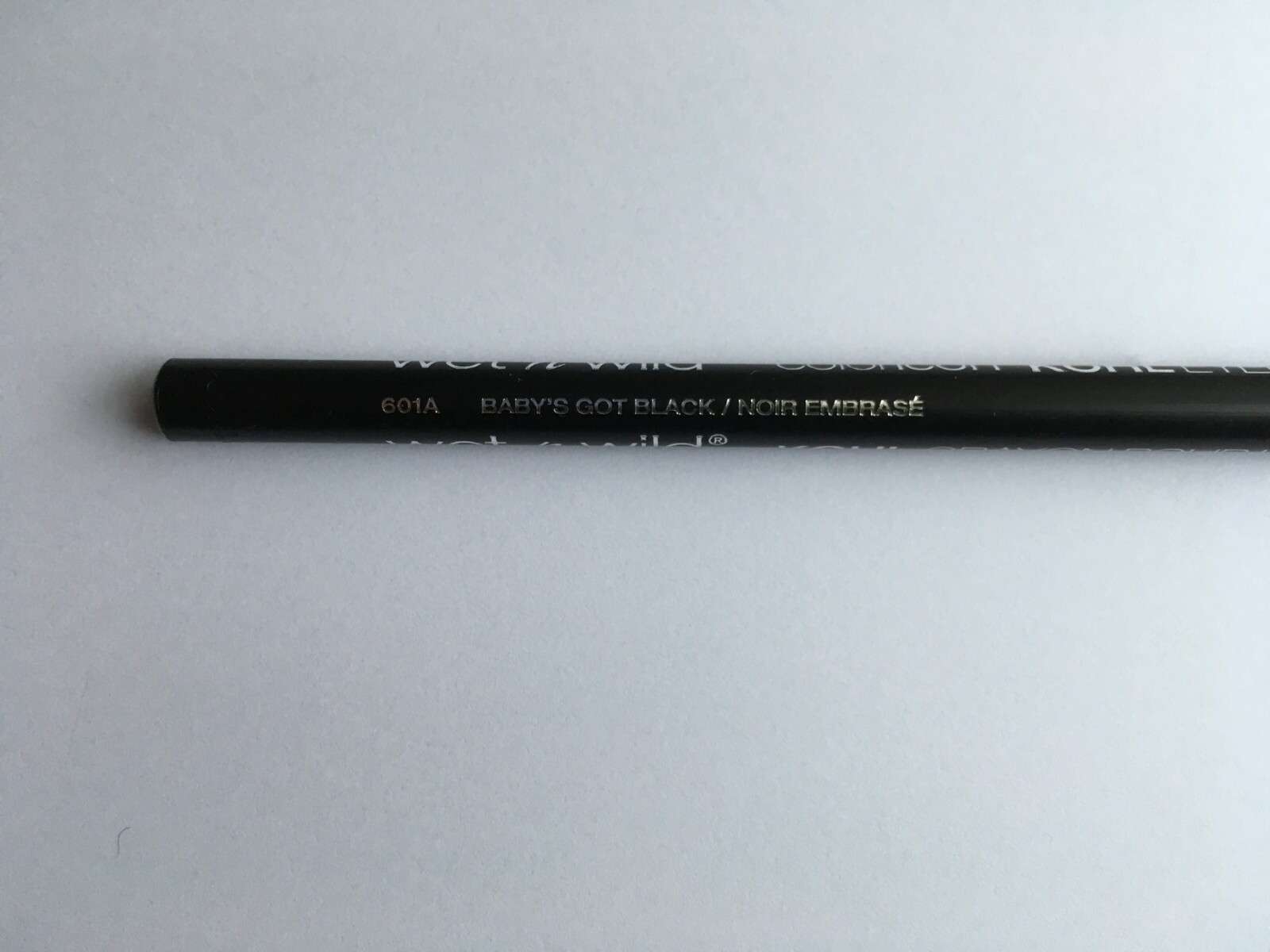 Wet n Wild Color Icon Kohl Eyeliner Pencil Baby's Got Black 601A 0.04oz 1.4g