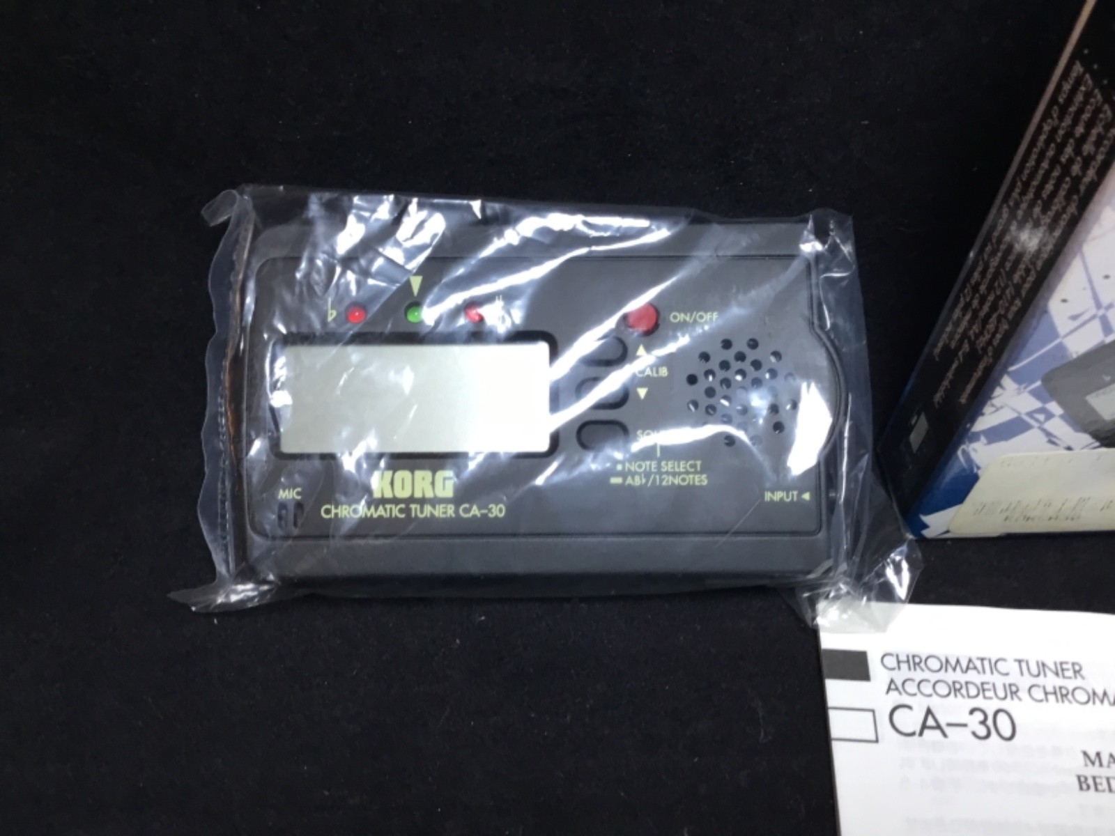 Vintage Kong Chromatic Tuner CA-30 COMPLETE IN BOX w/MANUAL