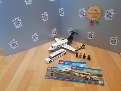 LEGO CITY 60102 AIRPORT VIP SERVICE 100% COMPLETE WITH INSTRUCTIONS