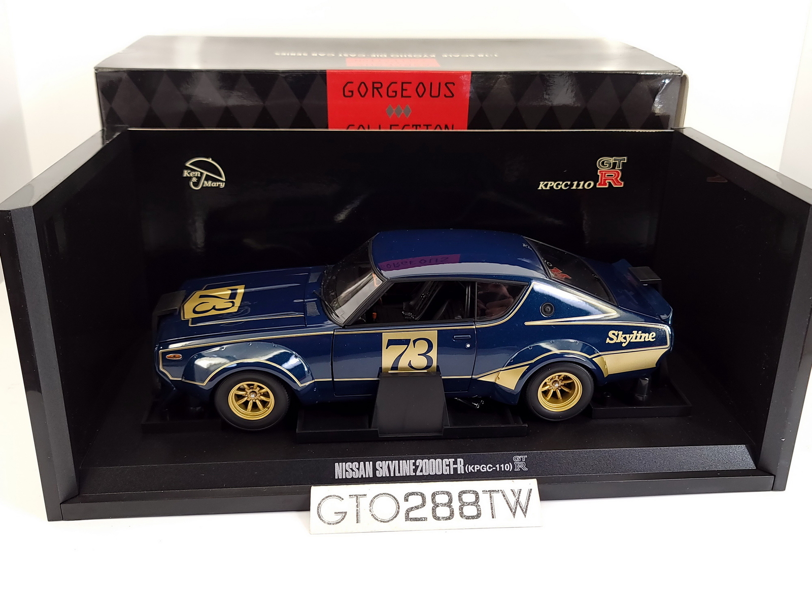 Kyosho 1:18 Nissan Skyline 2000 GT-R Racing Ver #73 Nismo