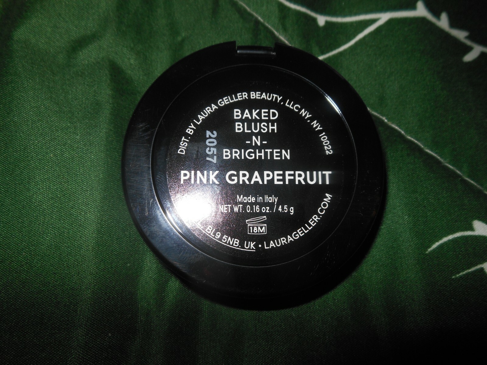Laura Geller Blush-n-Brighten Blush PINK GRAPEFRUIT FULL SIZE