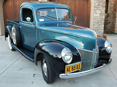 1940 Ford Pickup Truck w/ V8 & 3-Speed on the floor - Restored