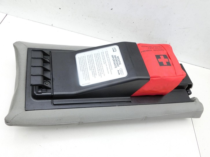 Audi A4 B7 8H Cabrio 06-09 Armlehne Mittelarmlehne Auflage für Rücksitzbank - Bild 3